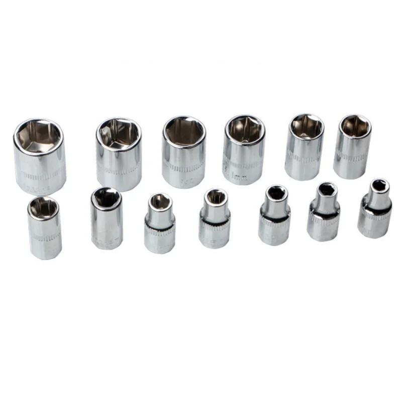 New 46 Pcs/set Wrench Combination Socket Head Automobile Maintenance Tool Socket Wrench Combination Household Hardware Tools