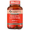 Carbamide Forte NAC 600 Mg Capsules 60 Count Daily Wellness Supplement For Skin Hair Nails Support Beauty Routine