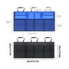 Waterproof Oxford Cloth Rear Seat Back Storage Bag with 4 Pockets Multiple Functional Auto Trunk Organizer for Car Interior