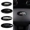AAAMV1 For Edge Escape ST Explorer Territory Equator Mondeo Focus Escort Steering Wheel Center Emblem Badge Interior Decal Trim