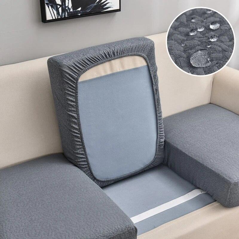 

Жаккардовый чехол для подушки на сиденье дивана, эластичный водонепроницаемый чехол для дивана для гостиной, защита для мебели для домашних животных, детский съемный чехол Normal Size (S)-1pc