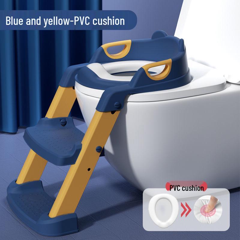 Children's Toilet Training Seat with Ladder and Footstool
