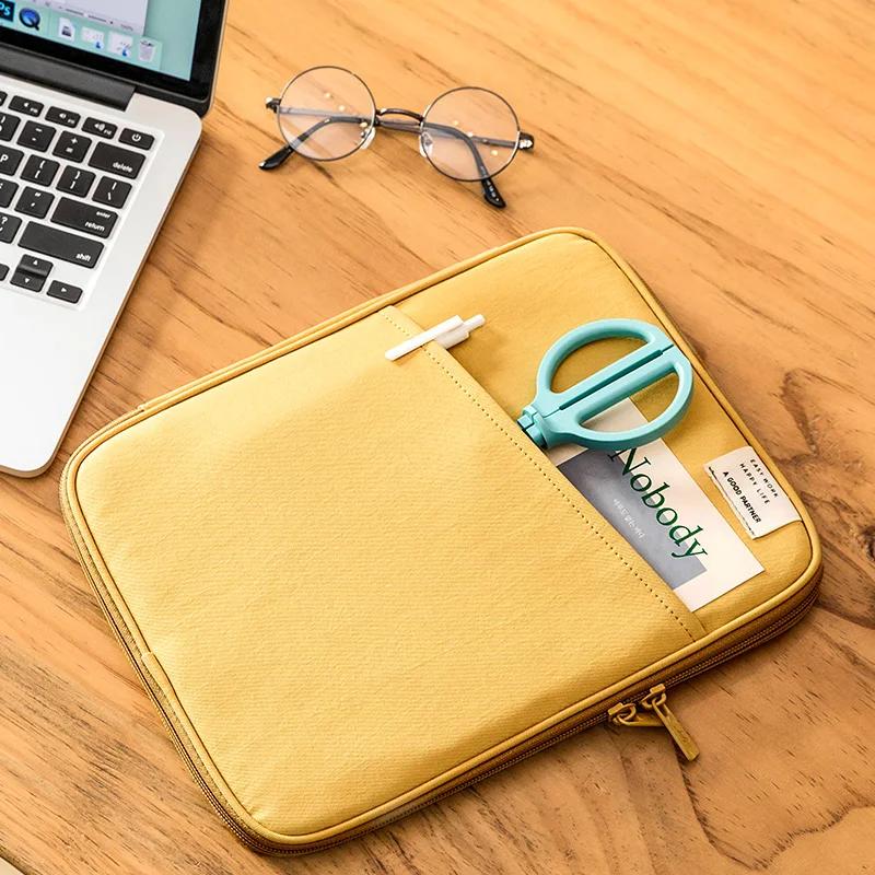 Sacoche pour Tablette Pour Ipad Pro10.5 10.2 10.9 9.7 12.9 Air6 11 13 Pouces Housse pour Ordinateur Portable Pour Macbook Pro 14 A2442 Air13.3 13.6 Sac Intérieur ipad9.7-11inch white