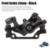 Aluminum Alloy MTB Brake Caliper Front/Rear Line Pulling Bicycle Mechanical Disc Brake Set 160mm Light Bike Pushes Caliper