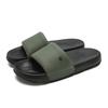 FILA Drifter 2 Classic Fashion Versatile Simple Trendy Comfortable Slip-On Sandals Men Footwear Deep-Earth-Green F12M522507FDL