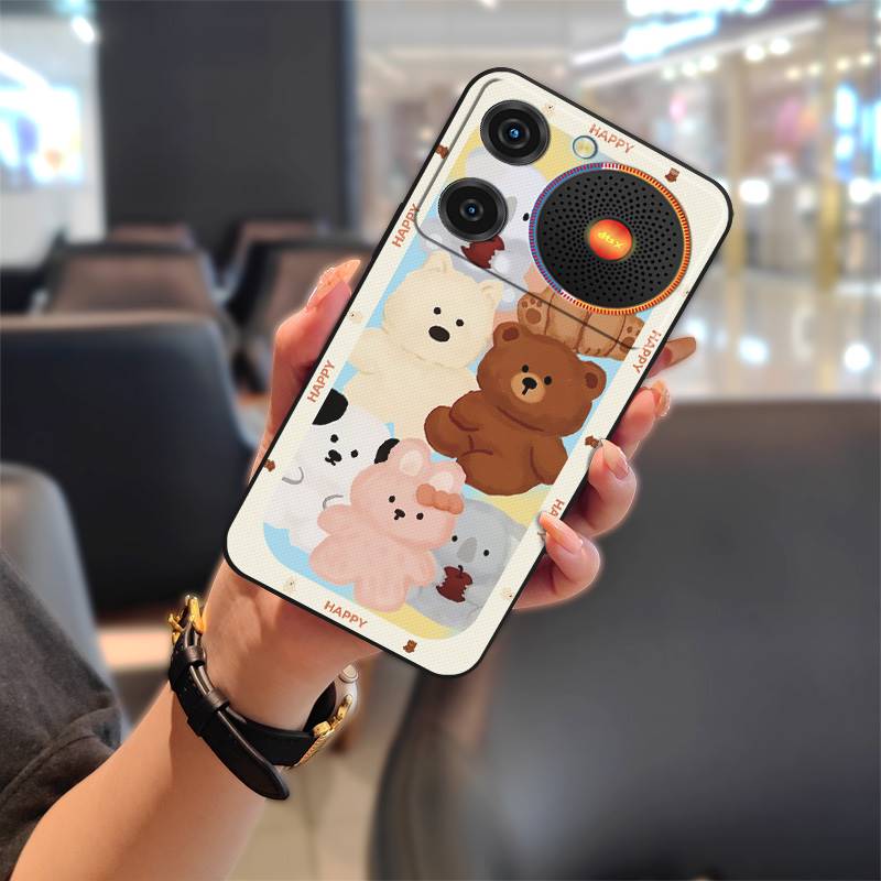 Soft case Fashion Design Phone Case For ZTE Nubia Music Graffiti Protective Anti-knock Back Cover Full wrap Phone Pouch