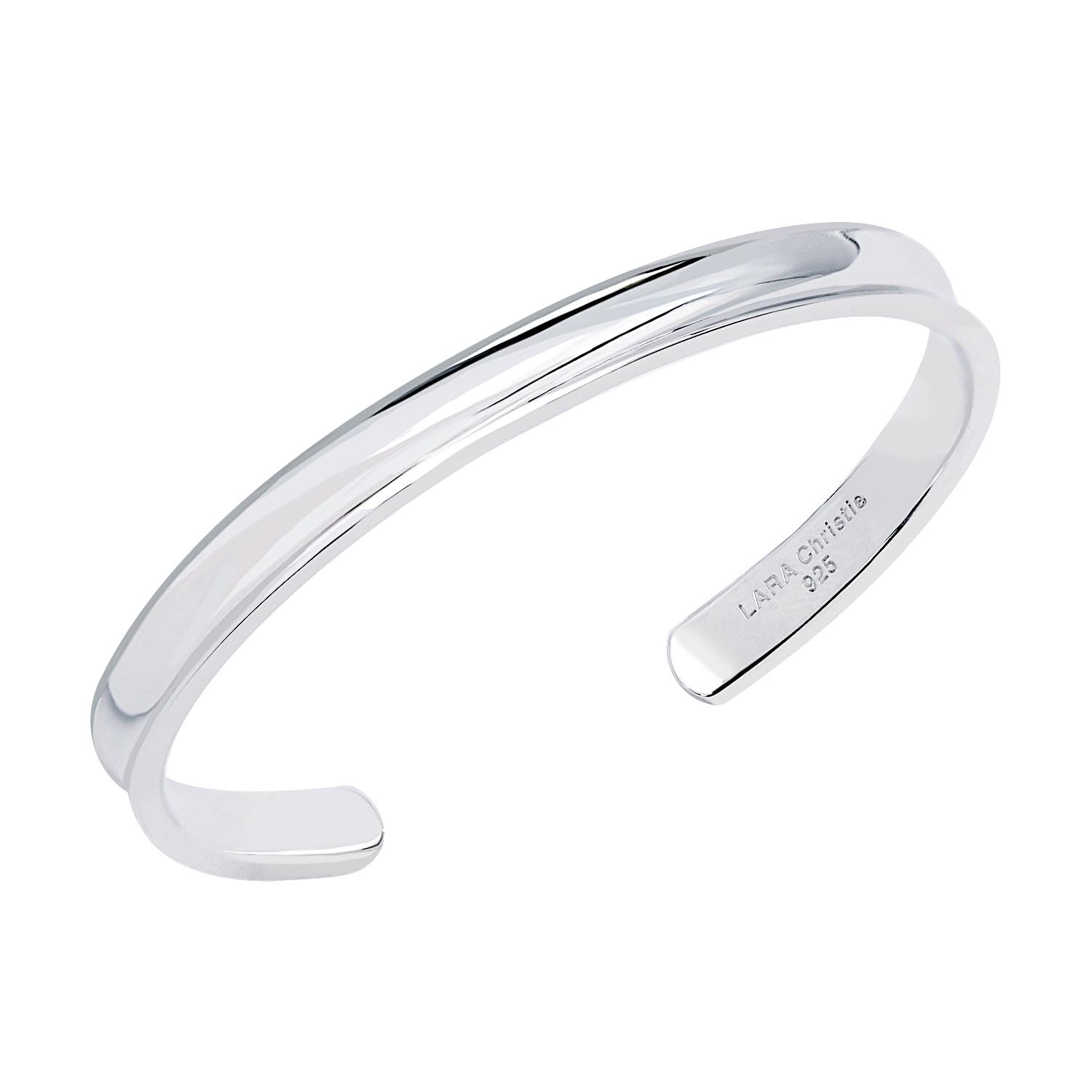 

Bangle for Simple Design [Lala Christie] Women, [WHITE Label] b14012-w