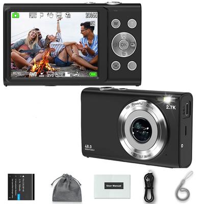 48mp Portable Digital Cameras For Autofocus Camera Bag For Pography Hd 2.8 Inch Live Broadcast Streaming Camcorder Camera