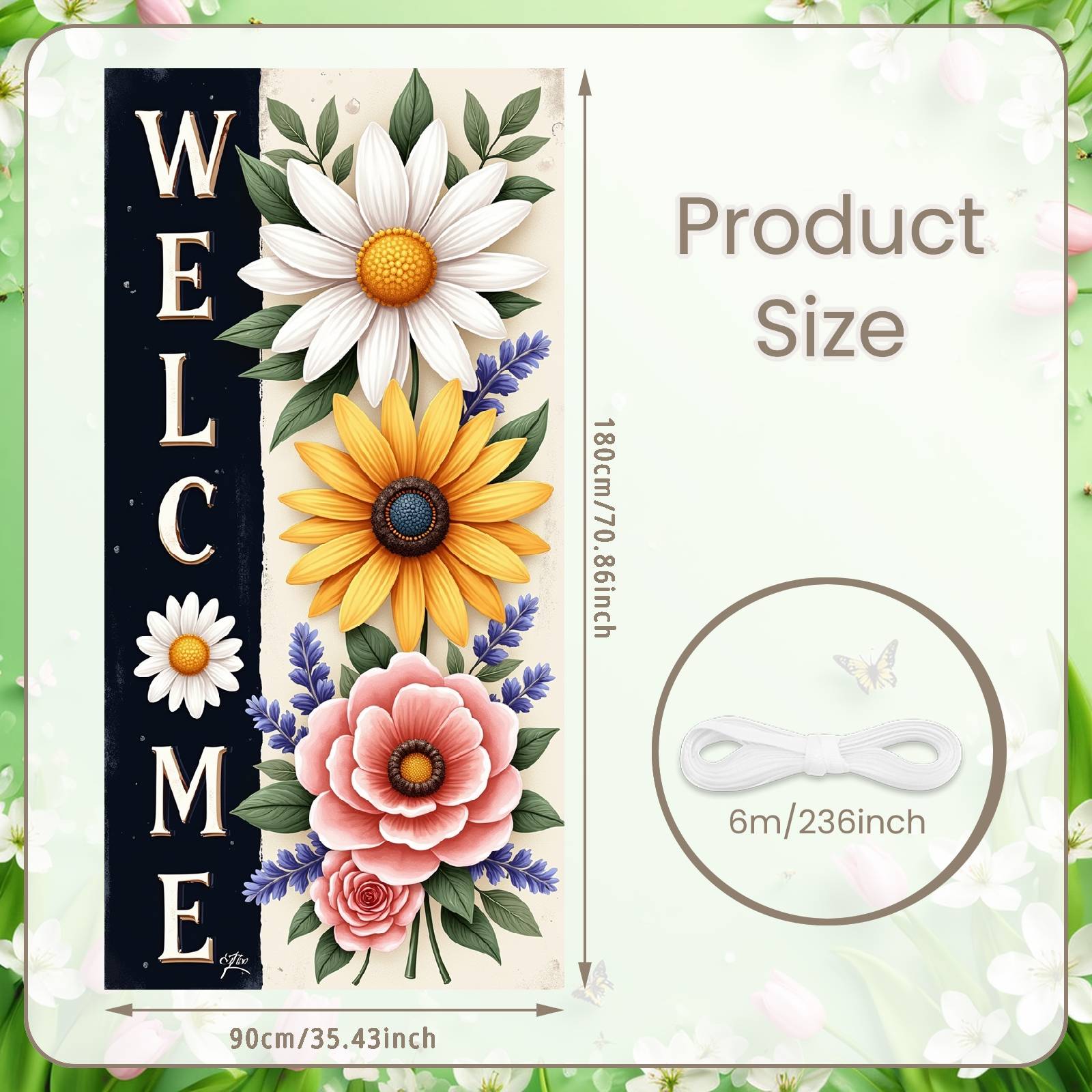 

Floral Welcome Display Pink Tulips Floral Background Farmhouse Backdrop Floral Theme Welcome Sign For Farmhouse Decor Outdoor