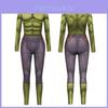 Body Imprimat 3D Halloween Spiderman cu Elastan Pentru Cosplay și Evenimente cu Costume