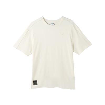 Puma Swxp Ur Short Sleeve Tee Fashion Round Neck Pullover Casual T-Shirt Unisex Tops White 628487-87