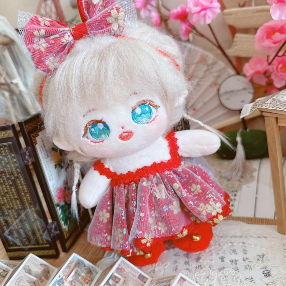 New Year's Clothing Stuffed Doll Dress Suit Plush Cloak Plush Toys Clothes  Plush Doll