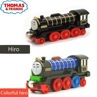 Original Thomas and Friends 1:43 Hiro Train Model Alloy Plastic Magnetic Track Car Toys for Boys Birthdaify Gifts