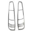 Hight-quality Car Exterior Chrome Tail Lamp Cover Trim For Nissan X-Trail XTrail 2002 2003 2004 2005 2006 2007 Cars Accessories