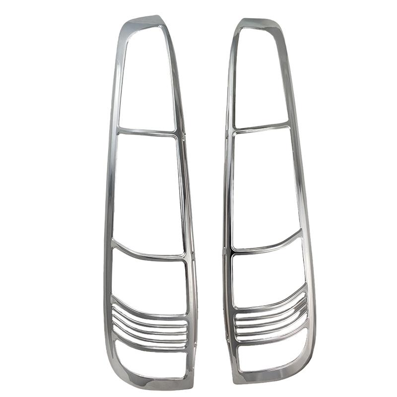 Hight-quality Car Exterior Chrome Tail Lamp Cover Trim For Nissan X-Trail XTrail 2002 2003 2004 2005 2006 2007 Cars Accessories