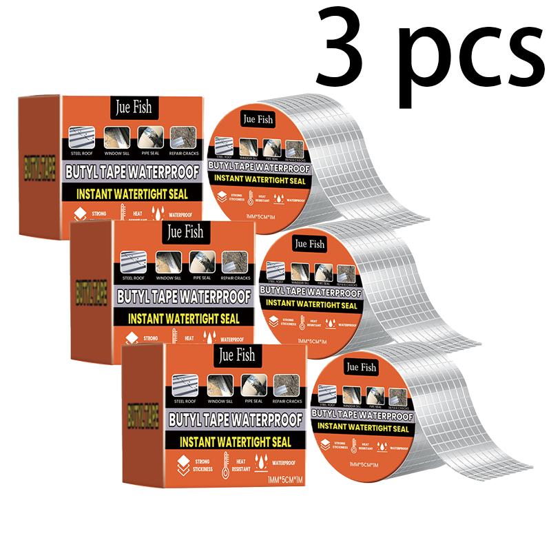 Wasserdichtes Butyl-Klebeband Dachleckageabdichtung feuchtigkeitsbeständig hochhaftend selbstklebend Aluminiumfolie wasserdichte Membran