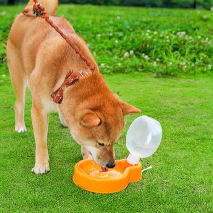 500ml Dogs Water Bottle for Small Dogs Travel Puppy Cat Eating Drinking Bottle