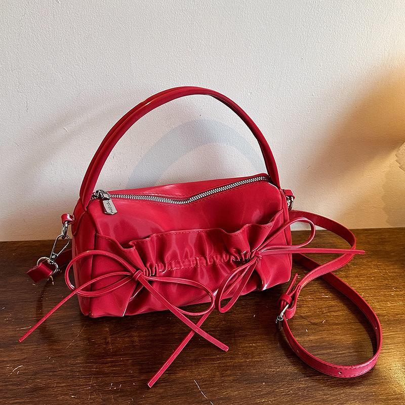 Pendler-Kissenbeutel - Niedliche Textur Wolkenbeutel - Trendige Handtasche mit Schultergurt und Crossbody-Design