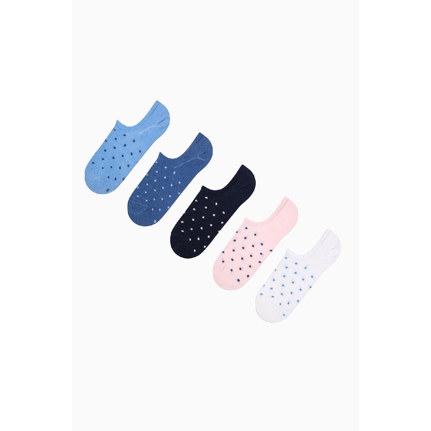 

Blue Dots Blue 5 Steaker Socks Standart синій