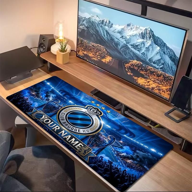 Club Brugge KV Print Cushion Non-slip Laptop Tablet Big Mousepad XXL Mat Mini PC Playmat With Lock edge