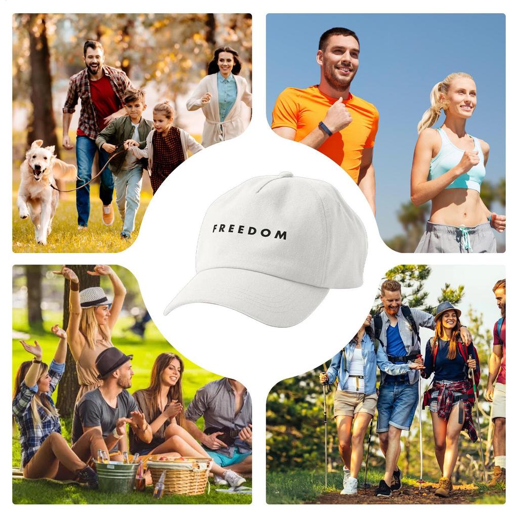 Baseball Hat for Men Sun Protection Headwear Freedom Design Lightweight Adjustable Men's Baseball Hat for Women Girls Boys Youth