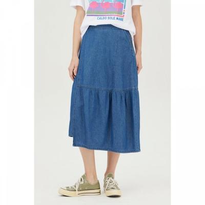 Unbalance Skirt Bask91441
