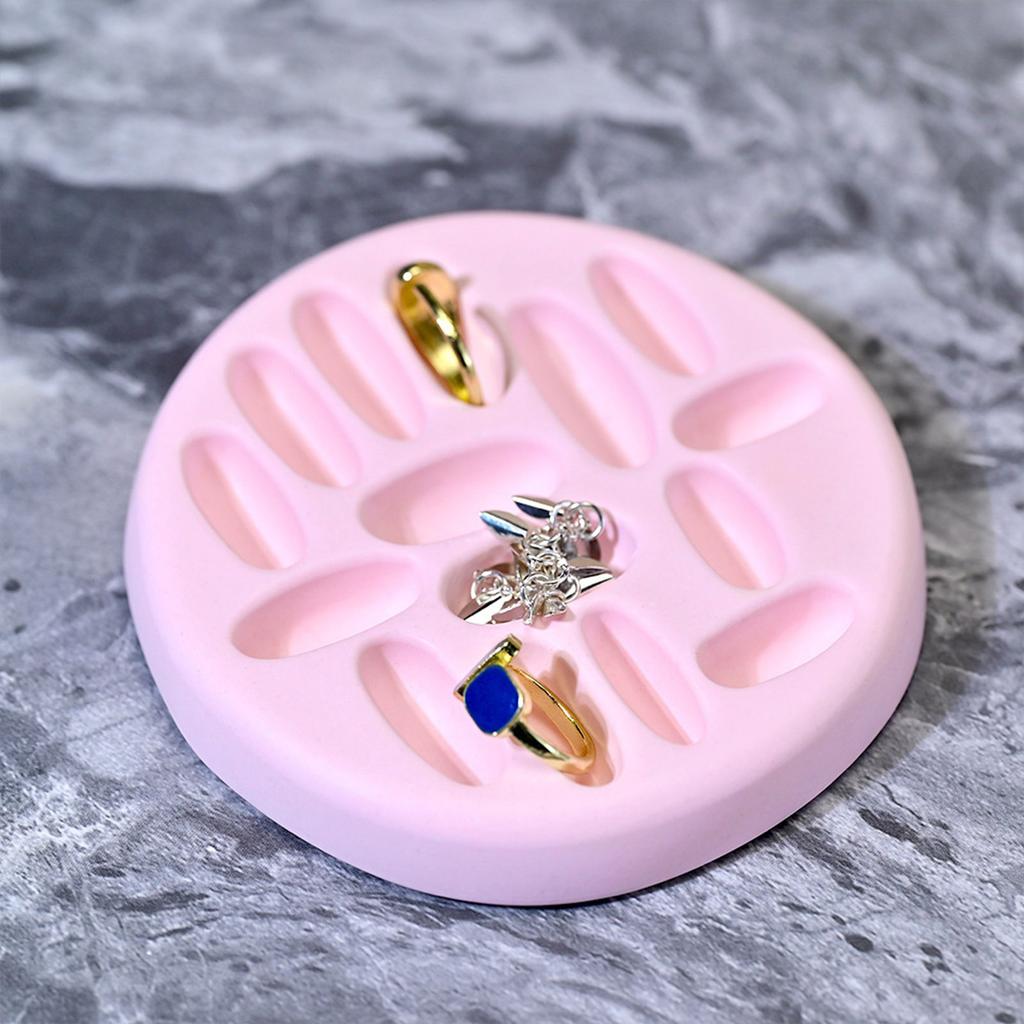 High Quality Silicone Display Holders Molds For Creative Jewelry Storage Trays Perfect For Home And Studio Use