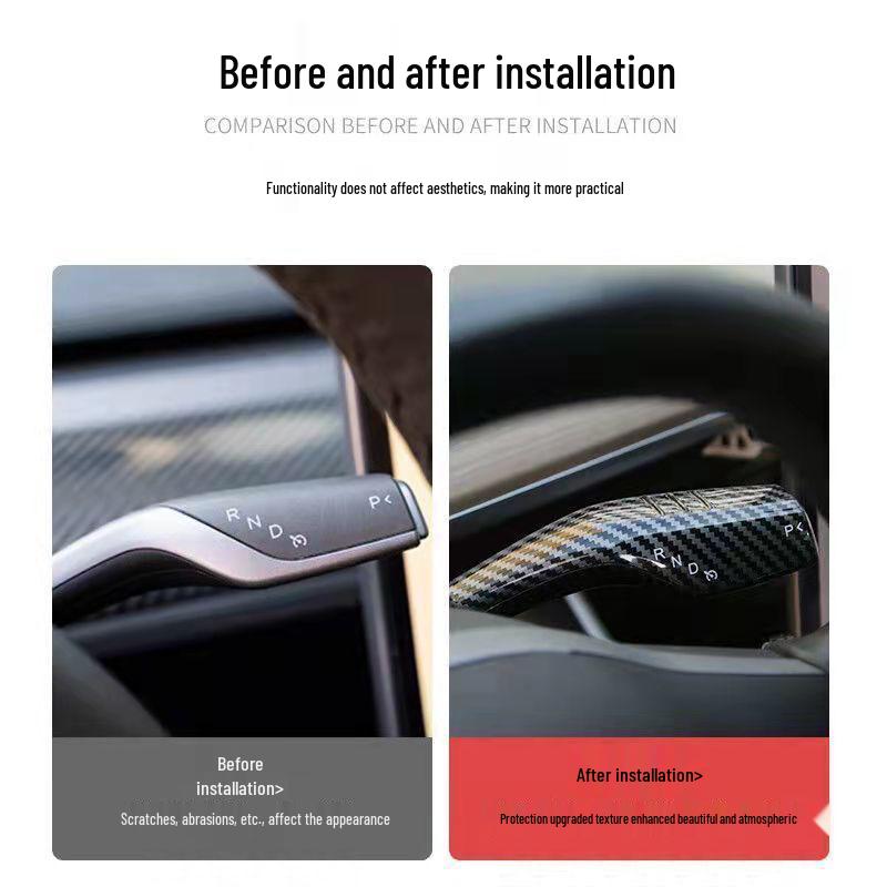 Tesla Model 3/Y Carbon Fiber Gear & Wiper Protection Kit