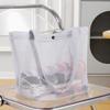 Lightweight Mesh Beach Bag Large Capacity Shoulder Handbag Toiletries Organizer  Picnic