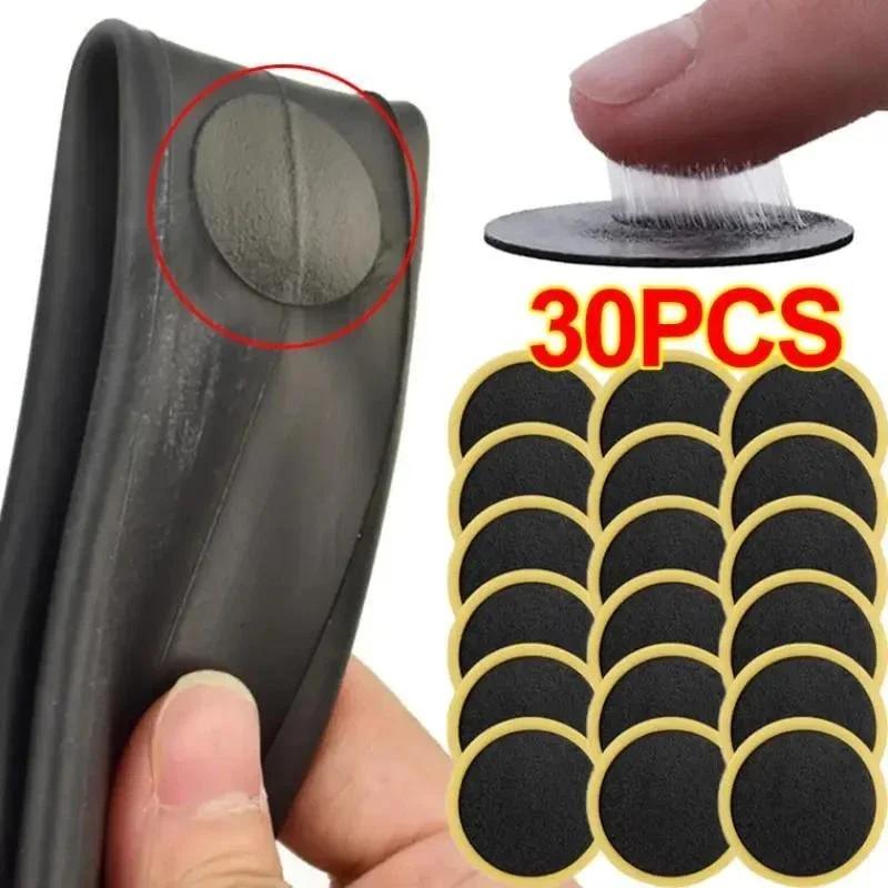 Quick-Fix Glue-Free Bicycle Tire Repair Patche 1/30/50pcs Durable Protection for Mountain Road Bikes with Easy Application amagi