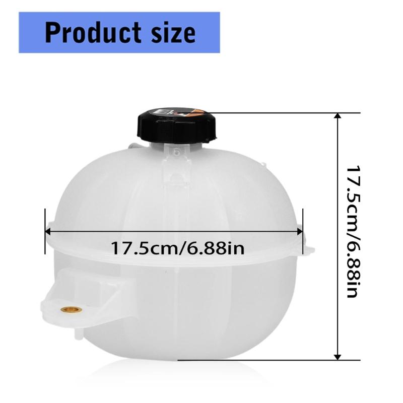 Replacement Coolant Reservoir Tank Plastic Radiator Overflow Bottle 25431D3500 25431D3600 Simple Installation for Car