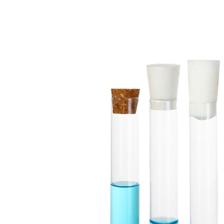 High-Temperature Resistant Glass Test Tube, Round Bottom, Flat Mouth, Customizable Diameters: 12-30mm.