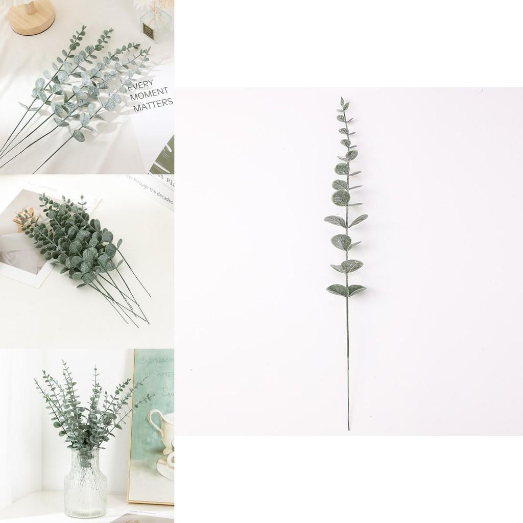 Plastic Eucalyptus Branches For Photography Props Garden Decor And Party Arrangements