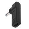 Адаптер-перетворювач живлення DC Type-C Female на 4.5x3.0mm Male Plug, кут 90°, підходить для HP для Envy Elitebook 820 G3 820 G