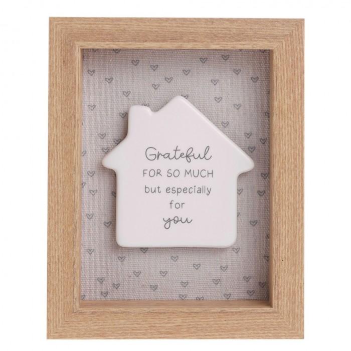 Celebrations Moments Grateful For You Framed Plaque