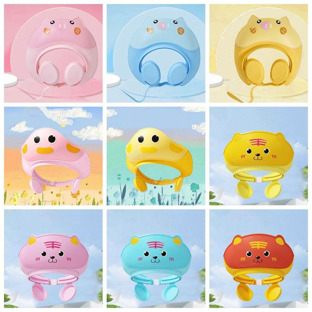 Adjustable Baby Shampoo Cap Soft Children's Bath Cap Baby Shower Cap  Shower Protect Head Cover