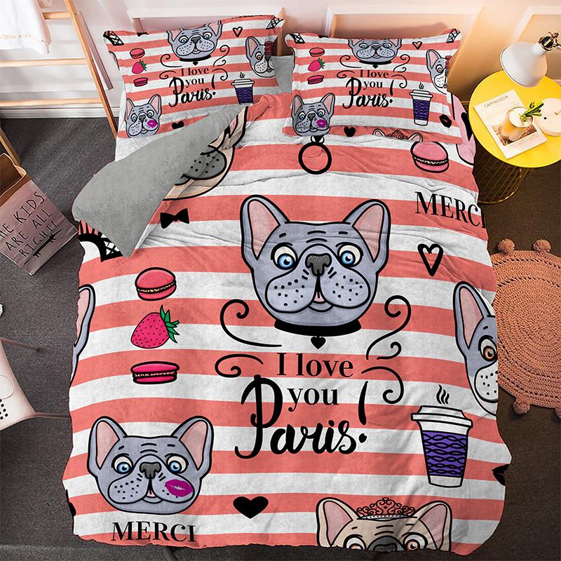 Claws Duvet Cover Set Cartoon Animals Cute Cat Print Polyester Comforter Cover King Queen Size For Kids Girls Women Bedding Set