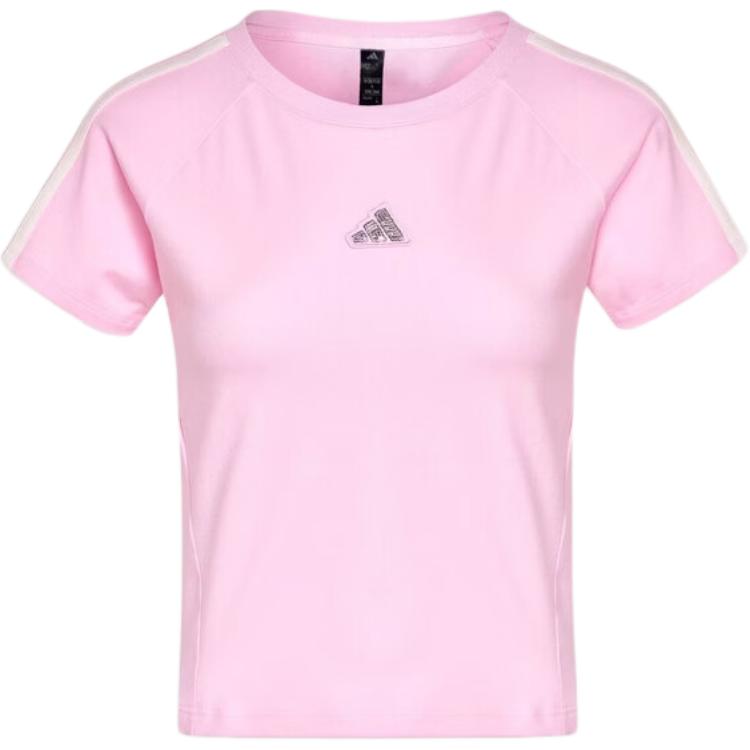 Adidas Pullover Sports Casual Short Sleeve T-Shirt Women Tops KS0277 M