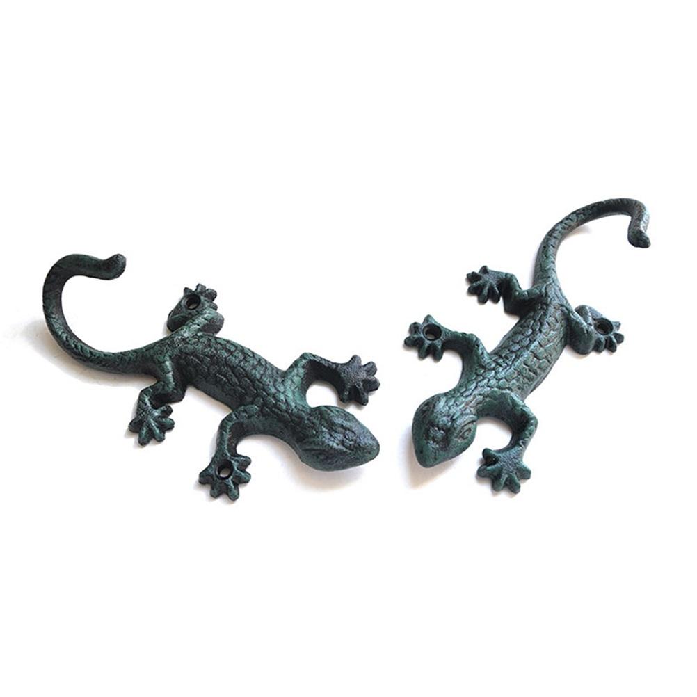 Iron Lizard Rack Towel Hook Hanger Coat Hat Hook Home Decoration Flexible Hanger