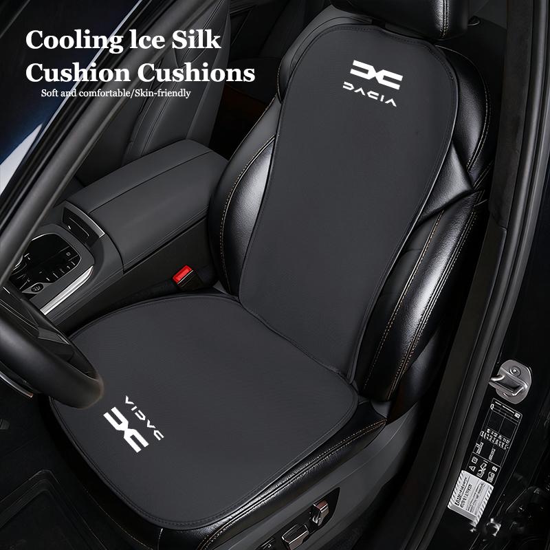 Housse de siège auto Coussin Respirant Soie Glacée Tapis Doux Pour Dacia Logan Sandero Duster Lodgy Spring Jogger Stepway Bigster Dokker