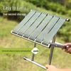 Lieve Portable Folding Outdoor Stool with Backrest