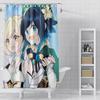 Tende da Doccia per Casa per Bagno Animali Paesaggio Tessuto Impermeabile Tende da Bagno Tenda da Doccia Moderna 180X200 240X200