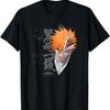 Bleach Ichigo Transform Splatter Pattern Anime T-Shirt
