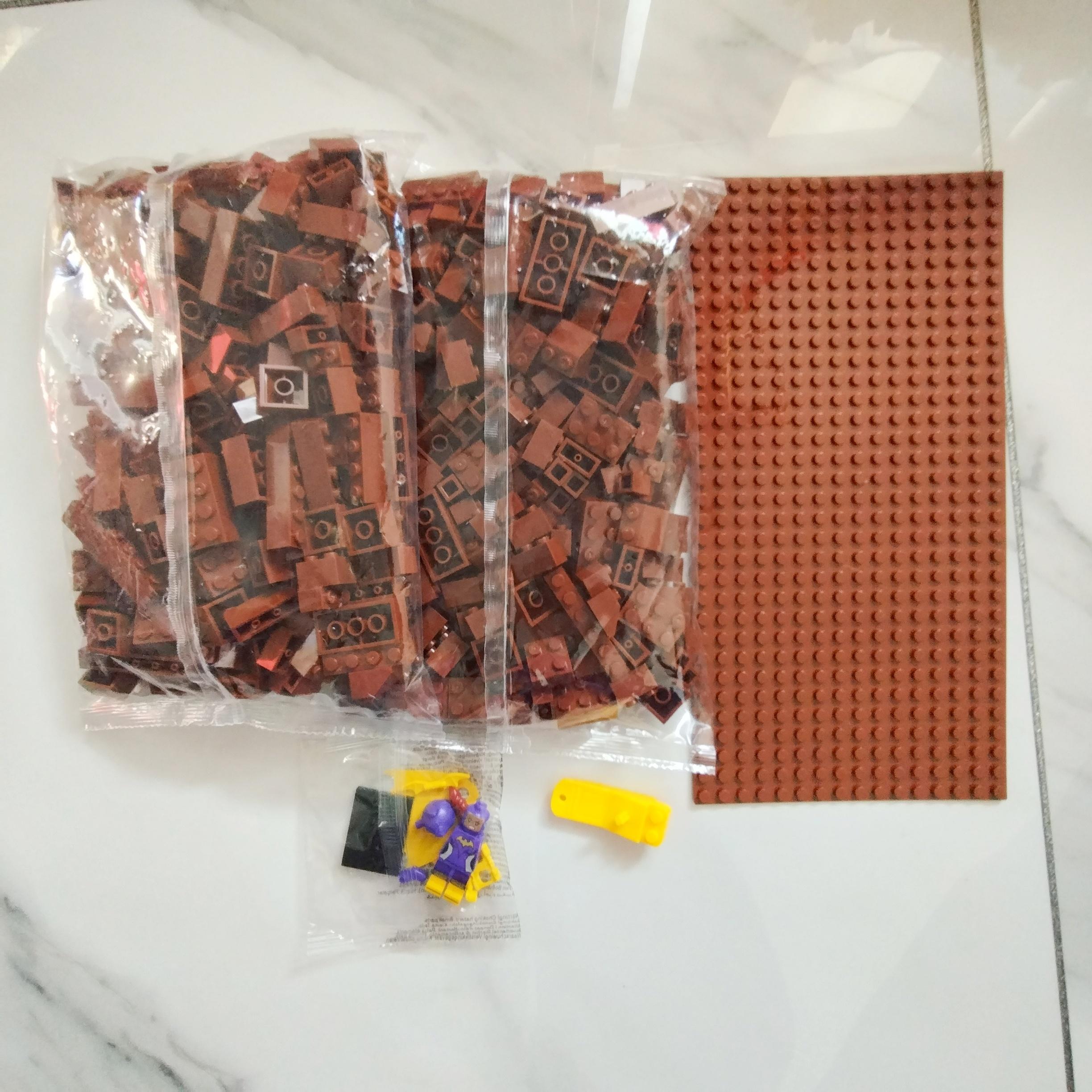 

Building Blocks Hybrid Particles 520g Bulk 17Colours DIY іграшки для дітей Free Base Plate Jigsaw Puzzle
