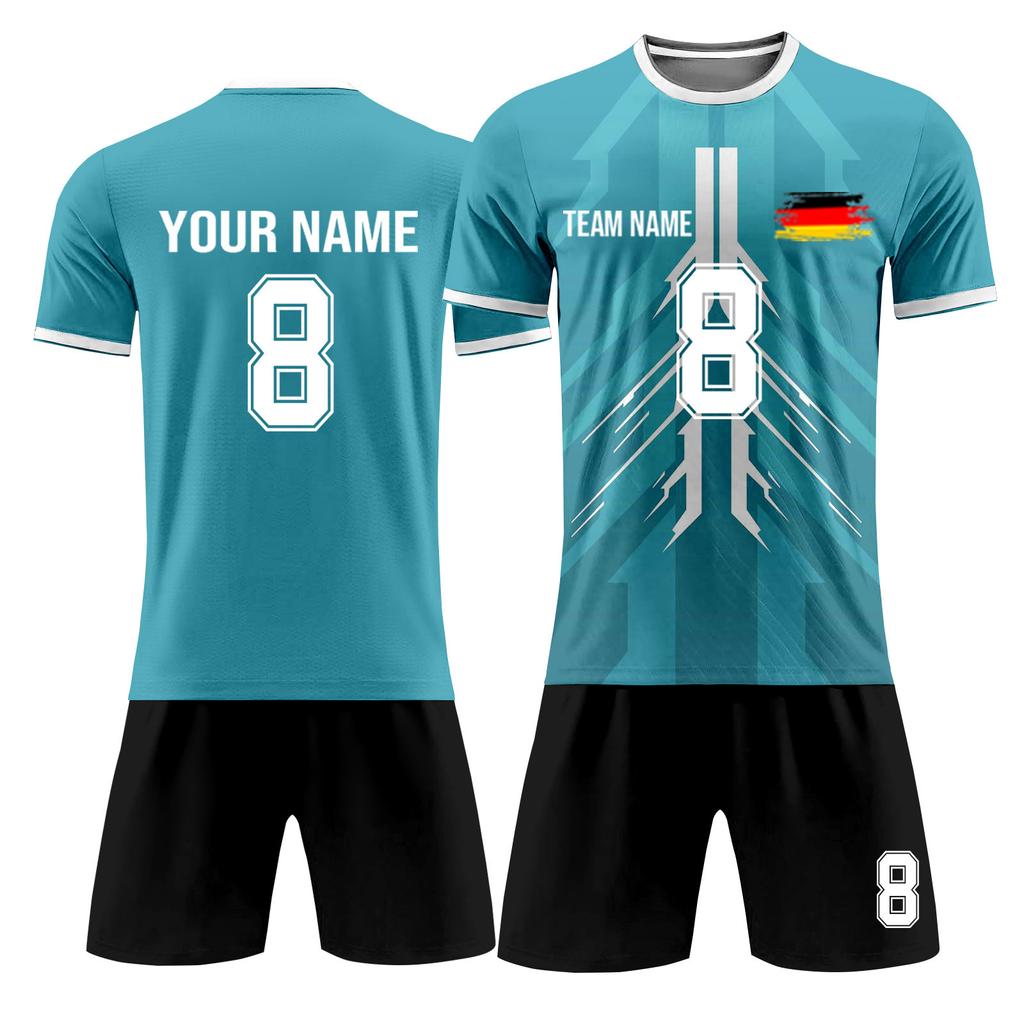 Customized Two-Piece Set Of Adult And Children'S Soccer