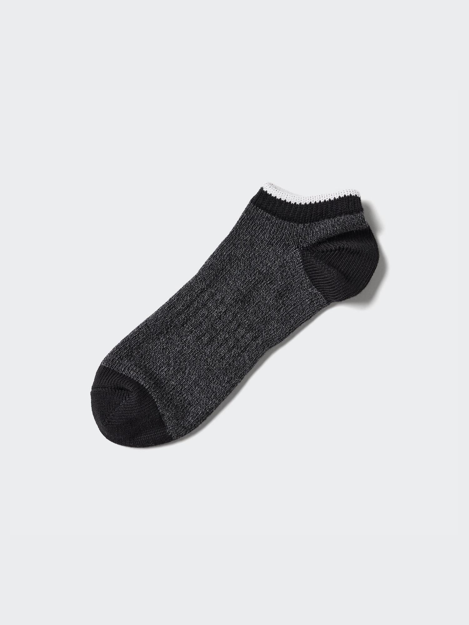

Uniqlo Short Socks Melange 08 DARK GRAY/MEN 2527