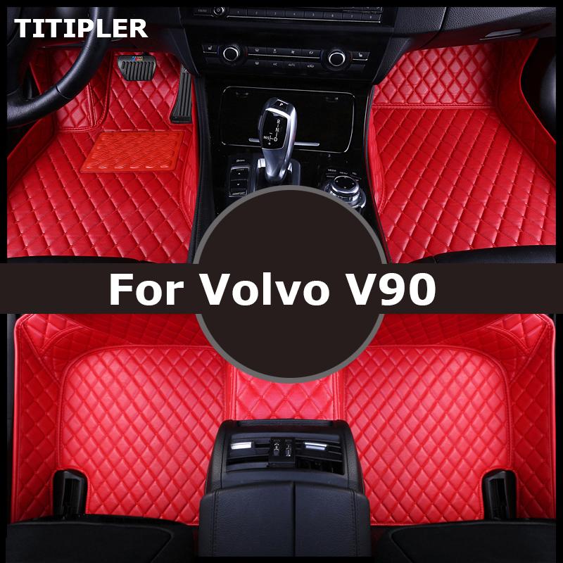 

TITIPLER Автомобильные коврики для Volvo V90 Foot Coche Аксессуары Авто