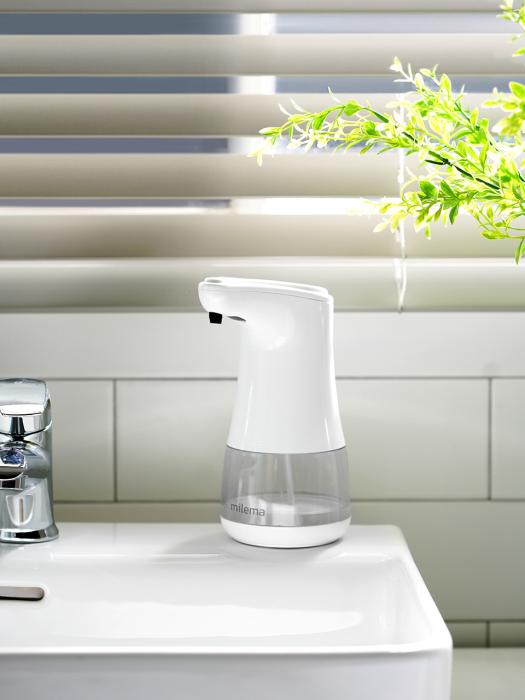 Автоматический дозатор моющего средства Milema grey