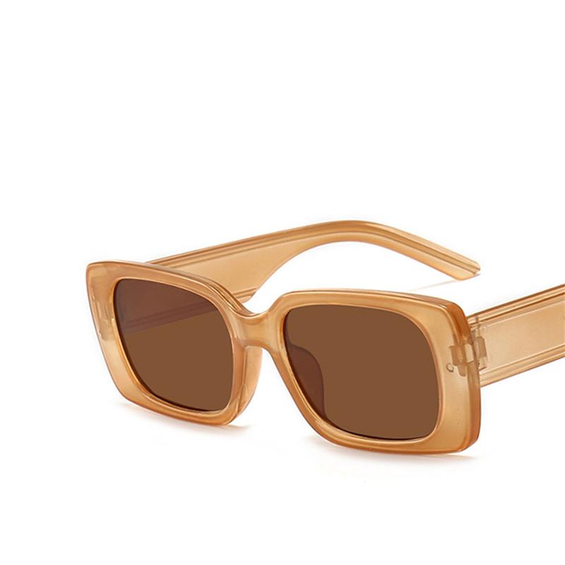 Vintage Square Sunglasses Women Men Small Rectangle Retro Shades Designer Brand Eyewear Fashion Unisex