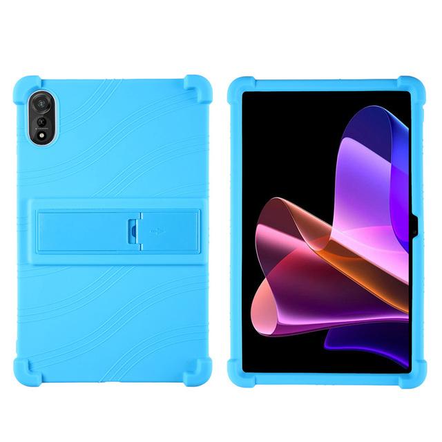 

Adjustable Stand Case Universal for Blackview Mega 2 WiFi Oscal Pad 100 12 inch Soft Silicone Tablet Cover Kids Safe Shockproof Mega 2 WiFi 2025 небо синє кольору